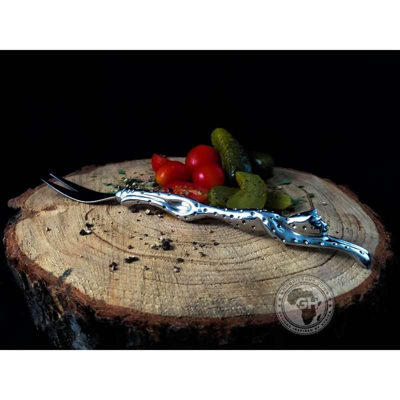 Pickle Fork 195mm - Cheetah Africa Collection - Diana Carmichael