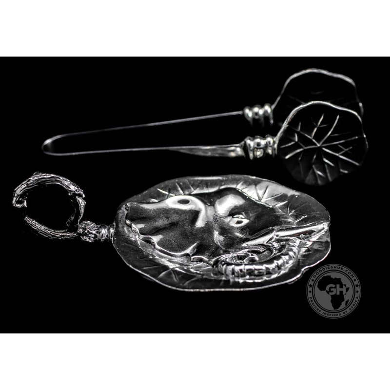 Regal Elephant Teabag Holder & Tongs - Earthangel
