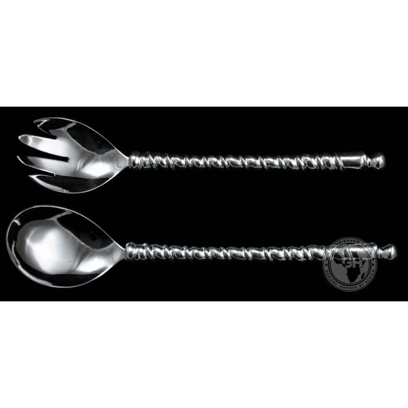 Salad Server Large - Ribbon Collection - Diana Carmichael