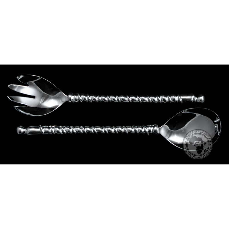 Salad Server Large - Ribbon Collection - Diana Carmichael