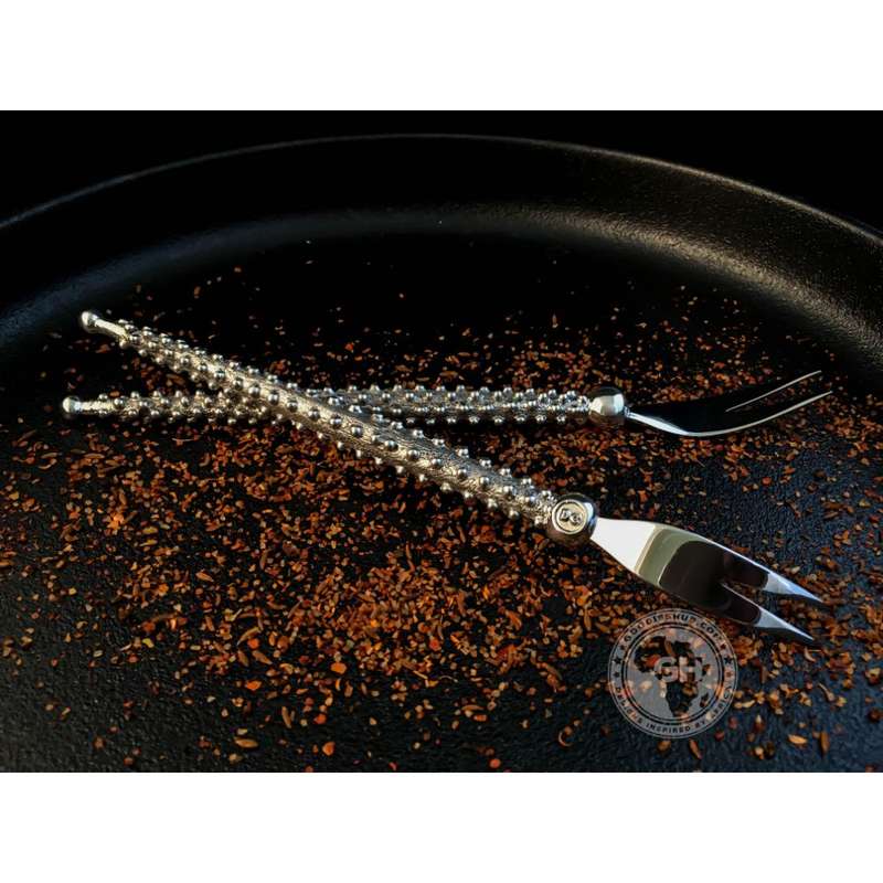Serving Fork Mini - Studded Collection - Diana Carmichael