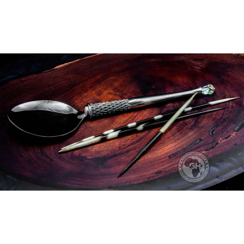 Serving Spoon Large - Crystal d'Afrique - Diana Carmichael