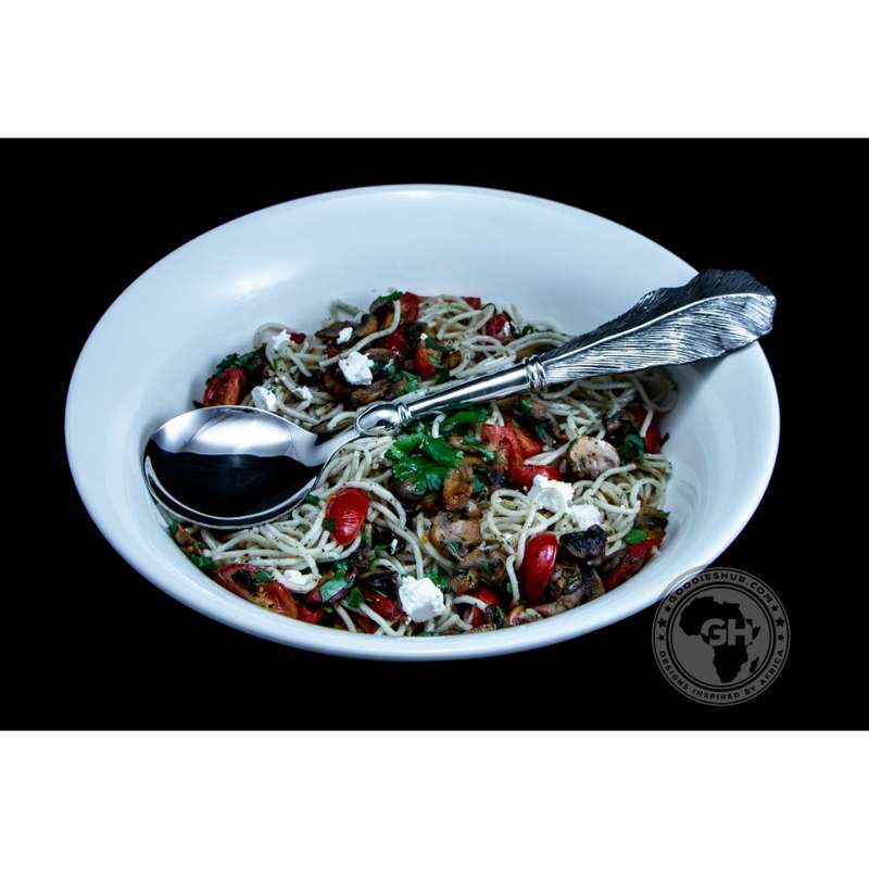Serving Spoon Medium - Usiba Lwe Nyoni Collection - Diana Carmichael