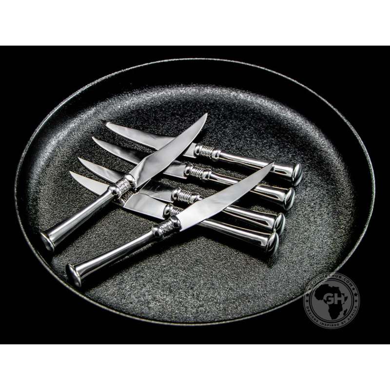 Steak knife Set of 6 - Noblesse Collection - Diana Carmichael