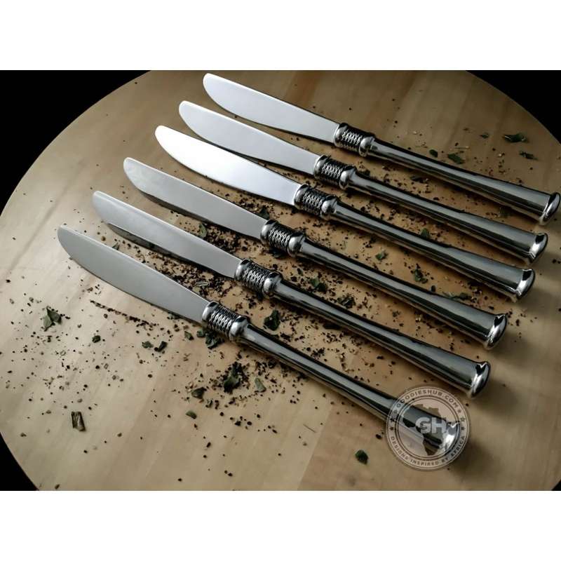 Table Knife Set of 6 - Noblesse Collection - Diana Carmichael