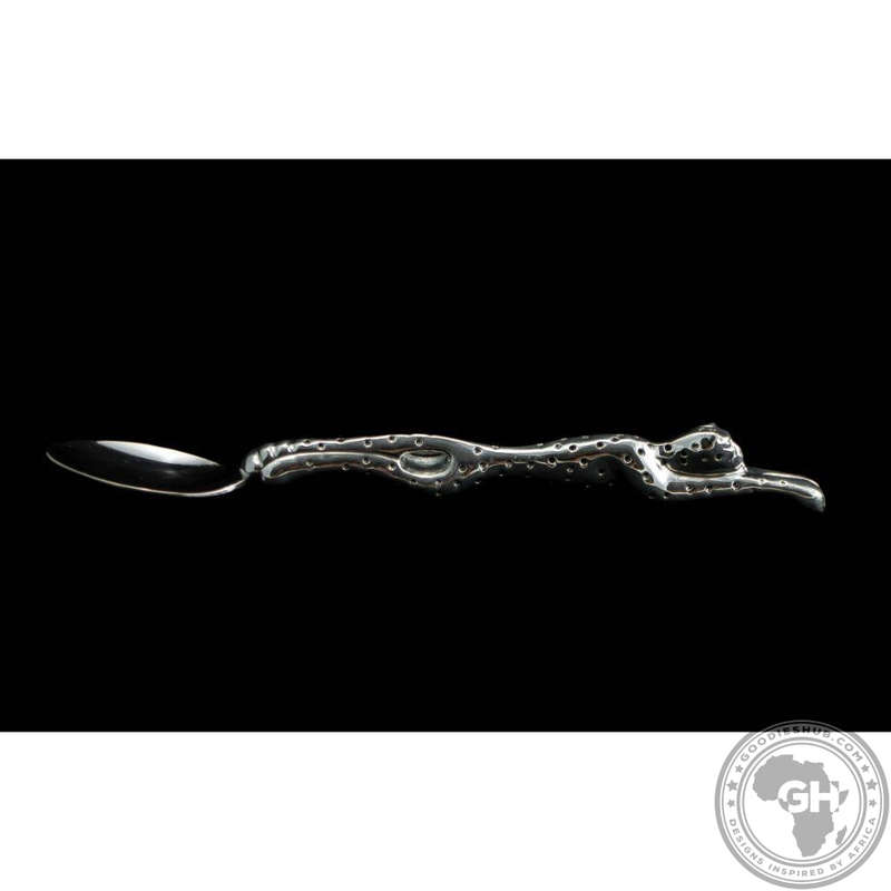 Teaspoon (187mm) - Cheetah Africa Collection - Diana Carmichael