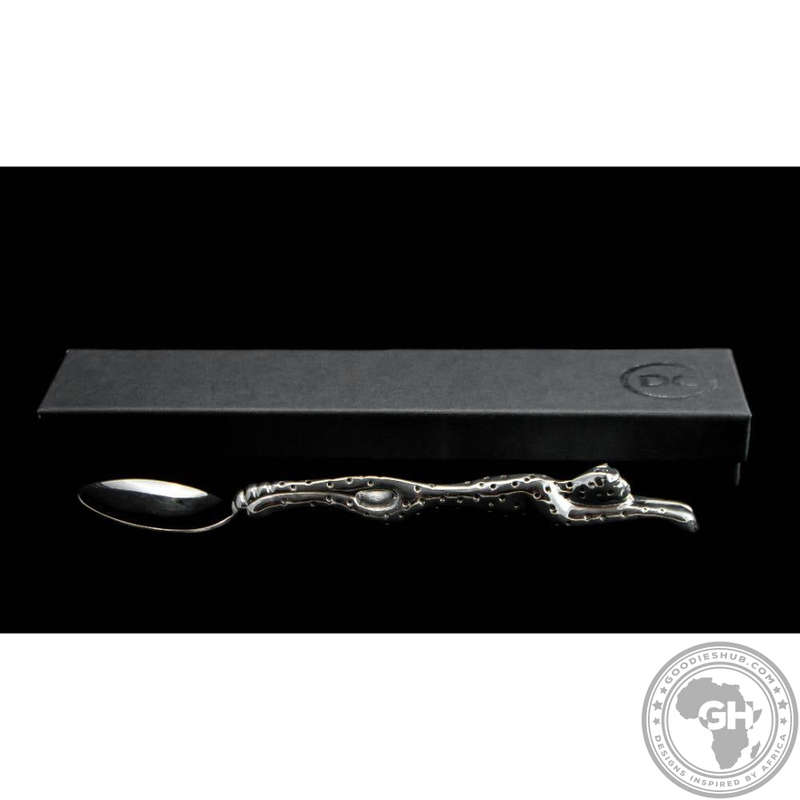 Teaspoon (187mm) - Cheetah Africa Collection - Diana Carmichael