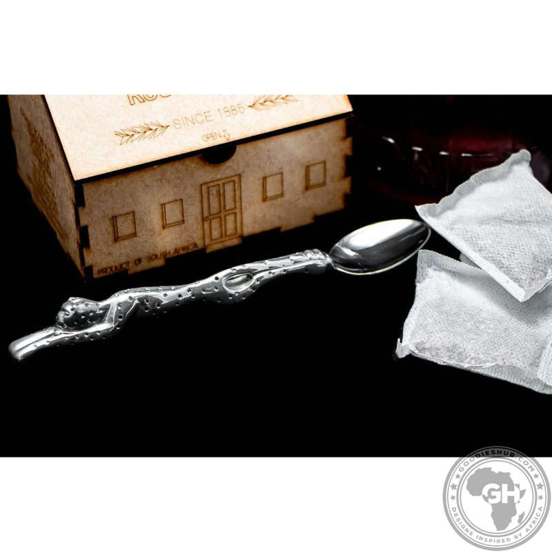 Teaspoon (187mm) - Cheetah Africa Collection - Diana Carmichael