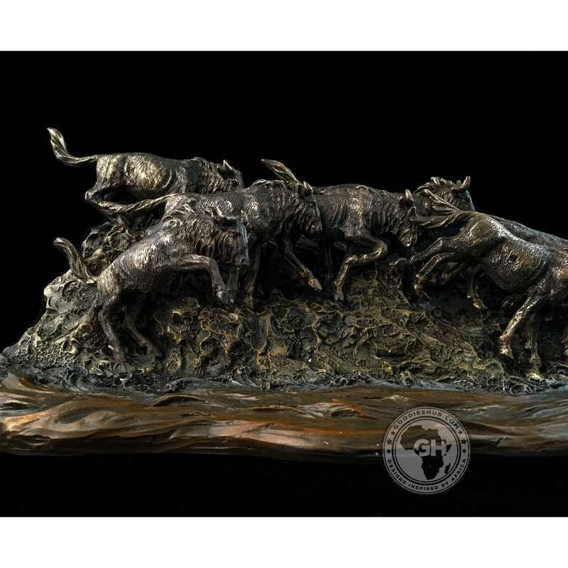 The Great Migration Bronzed Sculpture