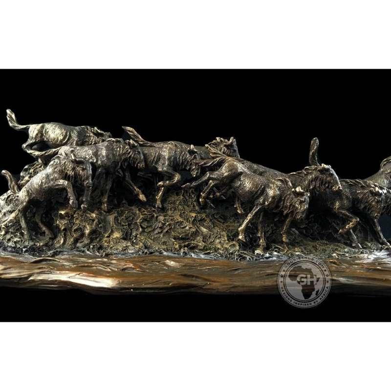 The Great Migration Bronzed Sculpture