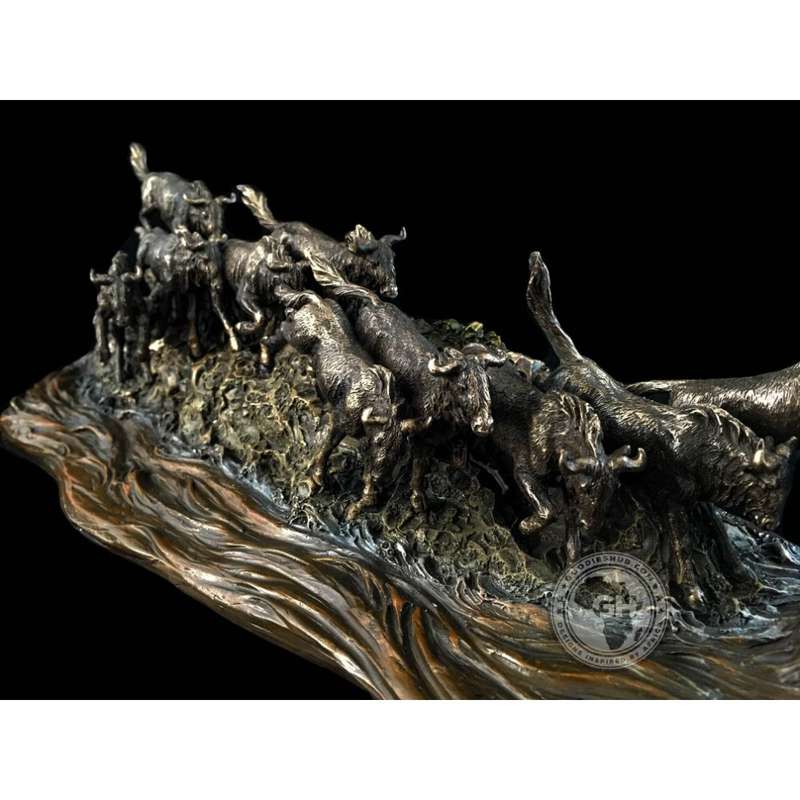 The Great Migration Bronzed Sculpture