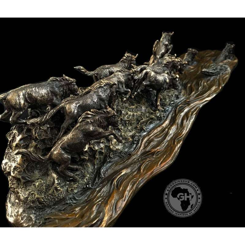 The Great Migration Bronzed Sculpture