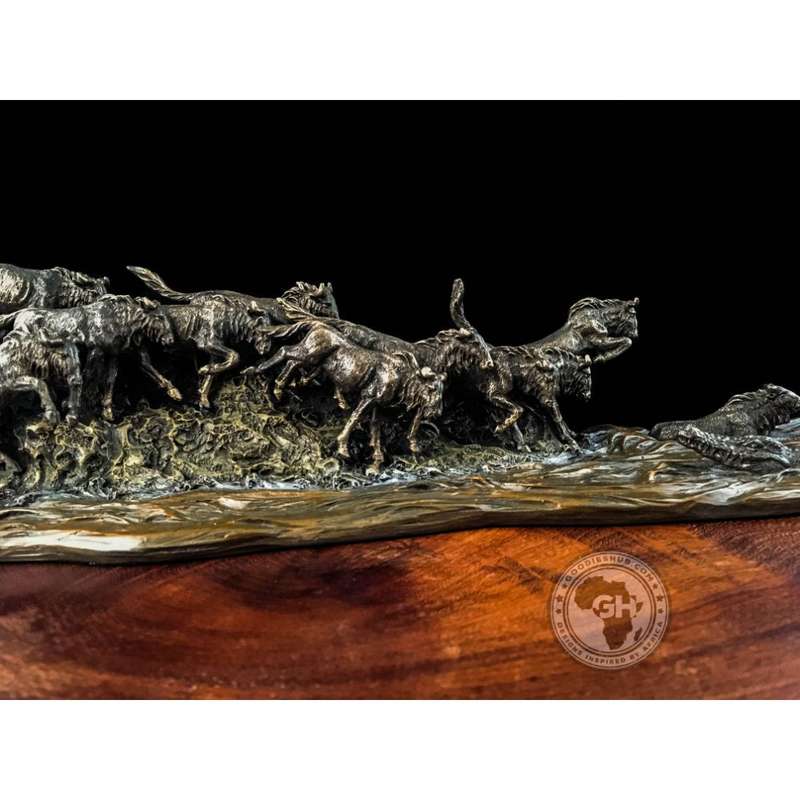 The Great Migration Bronzed Sculpture