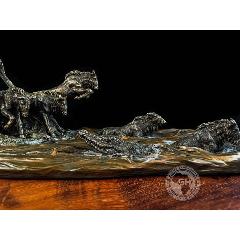 The Great Migration Bronzed Sculpture