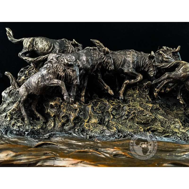 The Great Migration Bronzed Sculpture