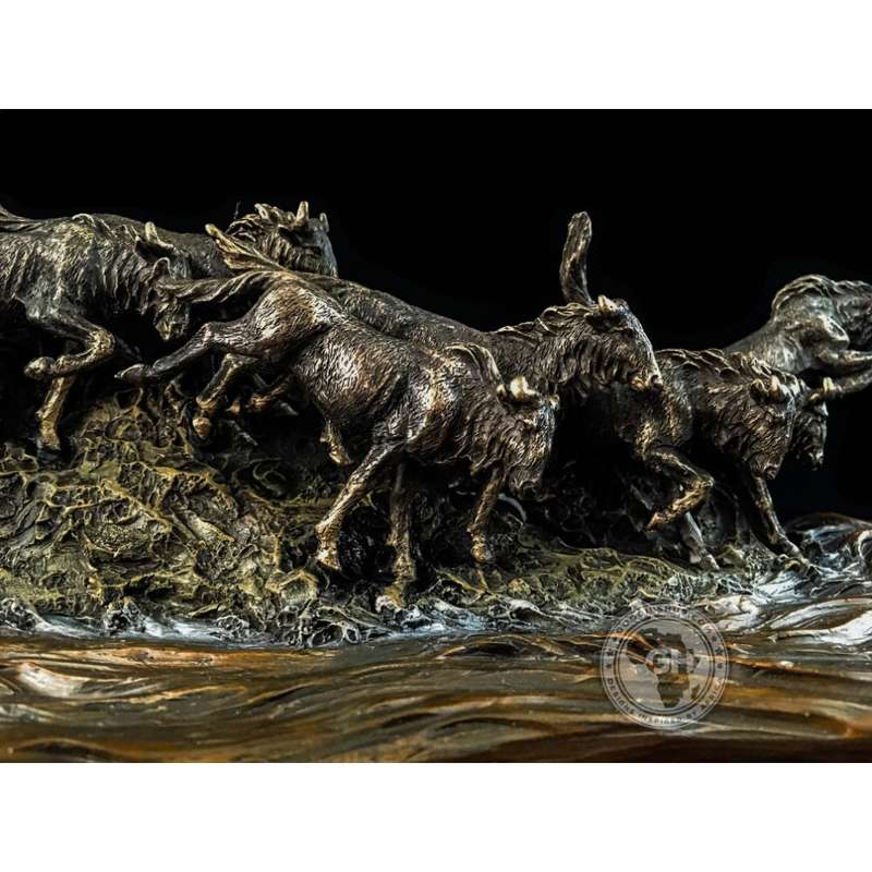 The Great Migration Bronzed Sculpture