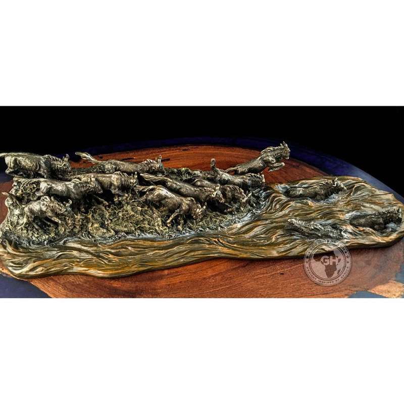 The Great Migration Bronzed Sculpture