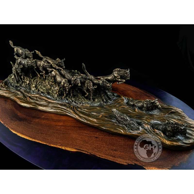The Great Migration Bronzed Sculpture