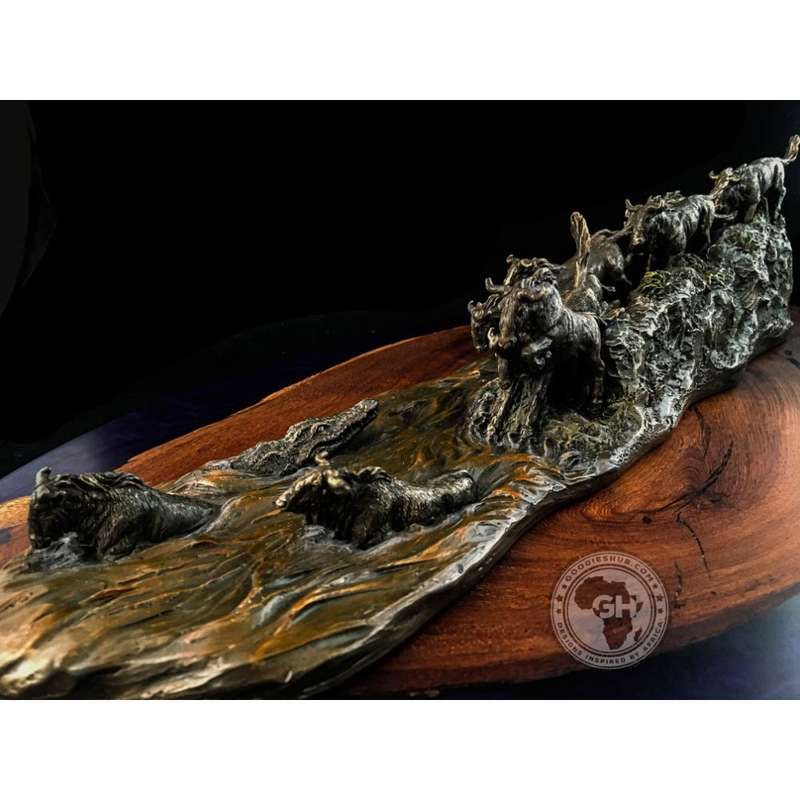 The Great Migration Bronzed Sculpture