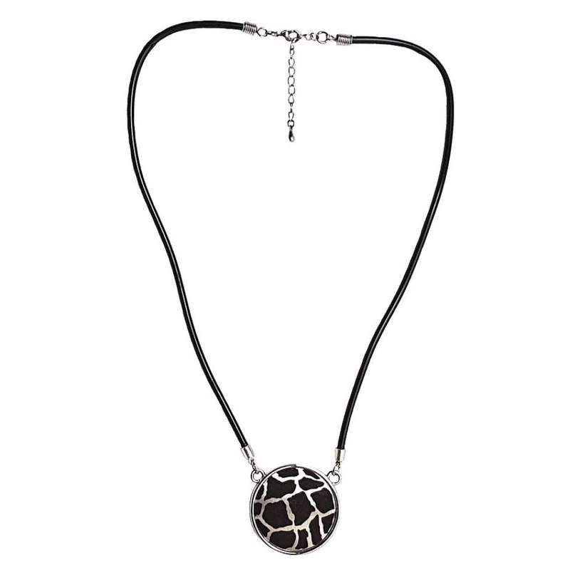 Kauchuk Necklace - Giraffe