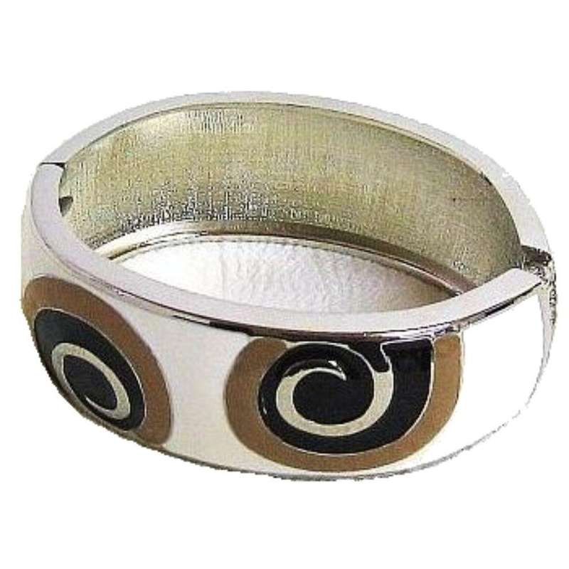 Mawingo Baked Enamel Bangle - Tamu