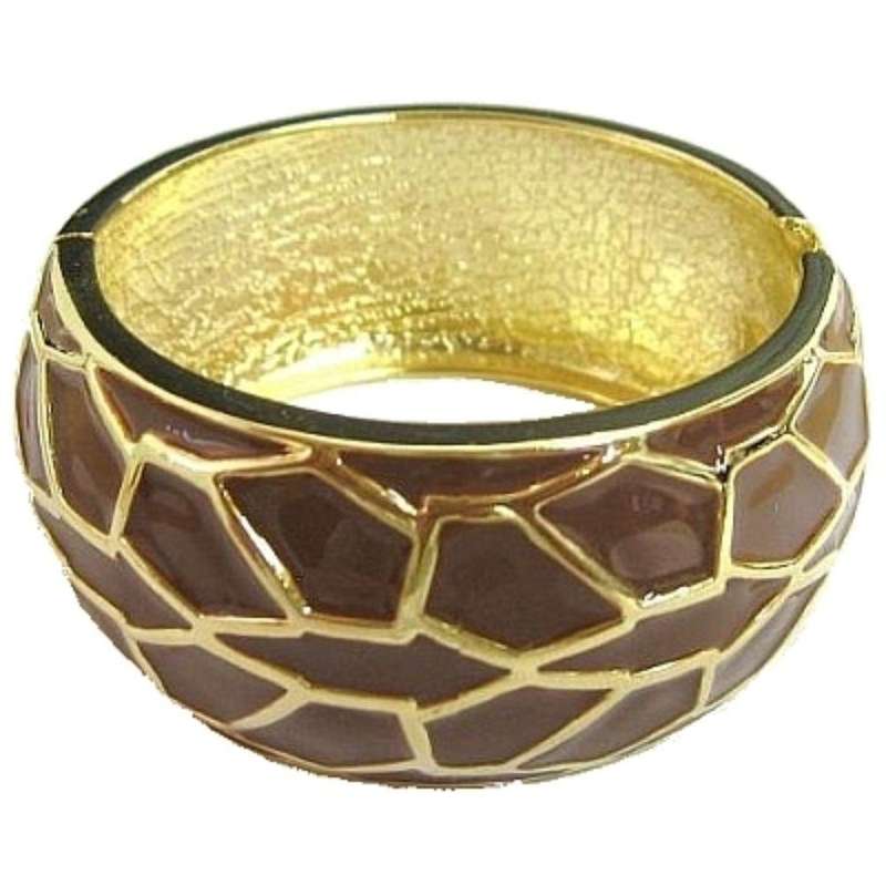 Mawingo Baked Enamel Bangle - Damu
