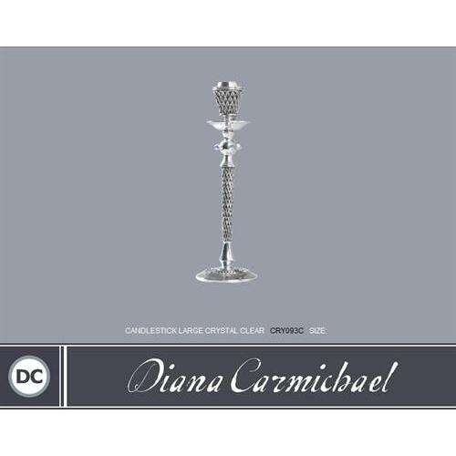 Candlestick Large - Crystal d'Afrique - Diana Carmichael