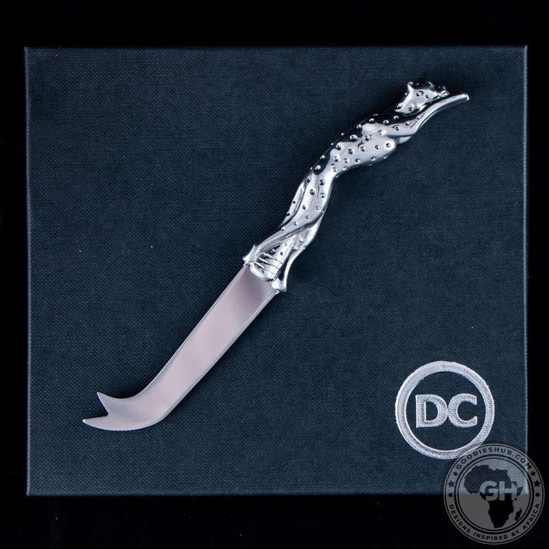 Cheese Knife Small  - Cheetah Africa Collection - Diana Carmichael