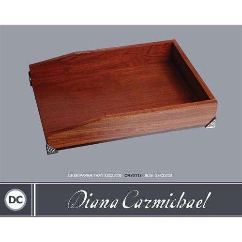Desk Paper Tray 33x22cm - Crystal D'afrique - Diana Carmichael