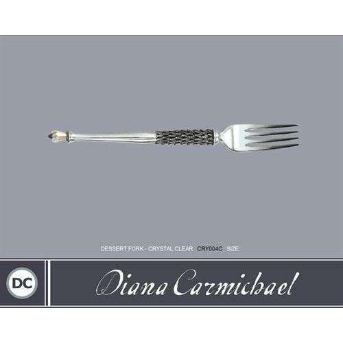 Dessert Fork - Crystal d'Afrique - Diana Carmichael