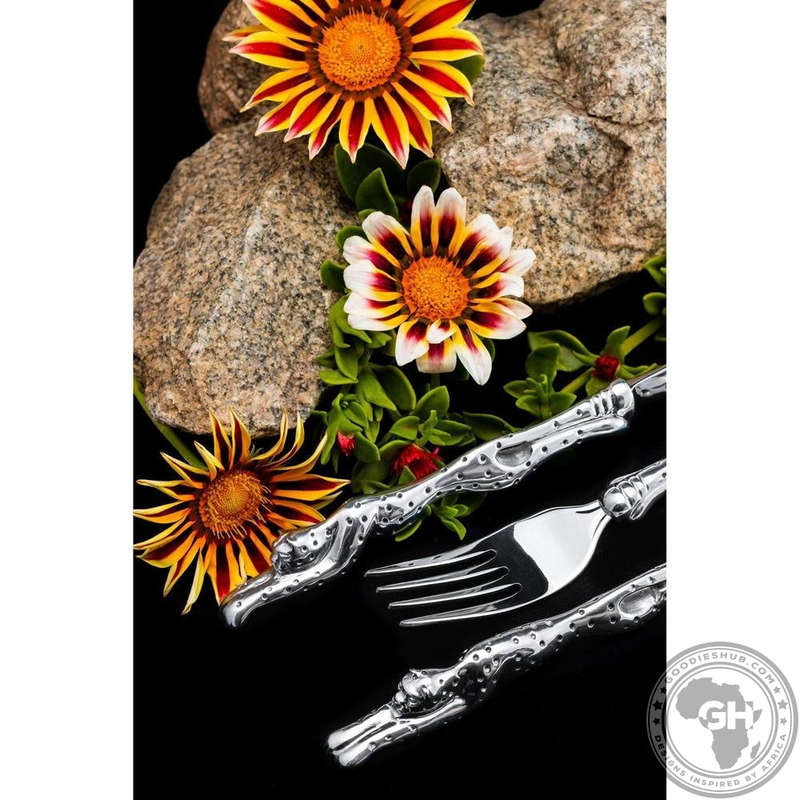 Dessert Fork Set of 6 - Cheetah Africa Collection - Diana Carmichael