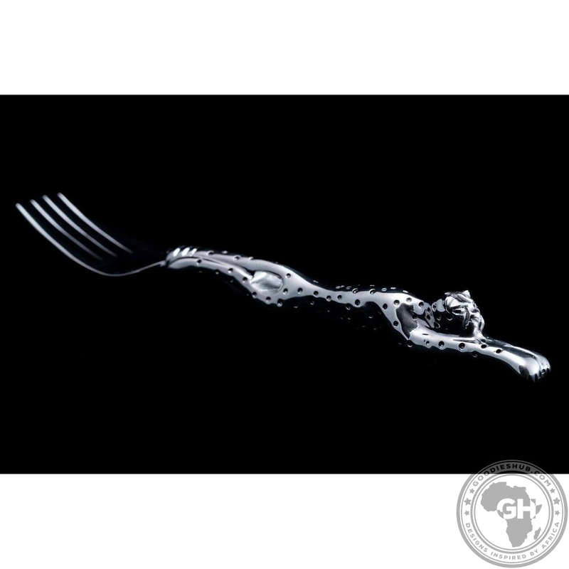 Dessert Fork Set of 6 - Cheetah Africa Collection - Diana Carmichael