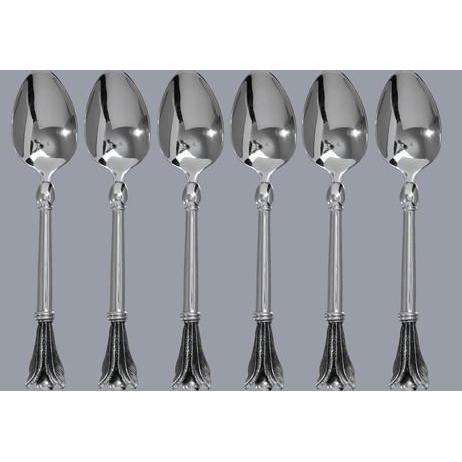 Dessert Spoon Set of 6 - Usiba Lwe Nyoni Collection - Diana Carmichael