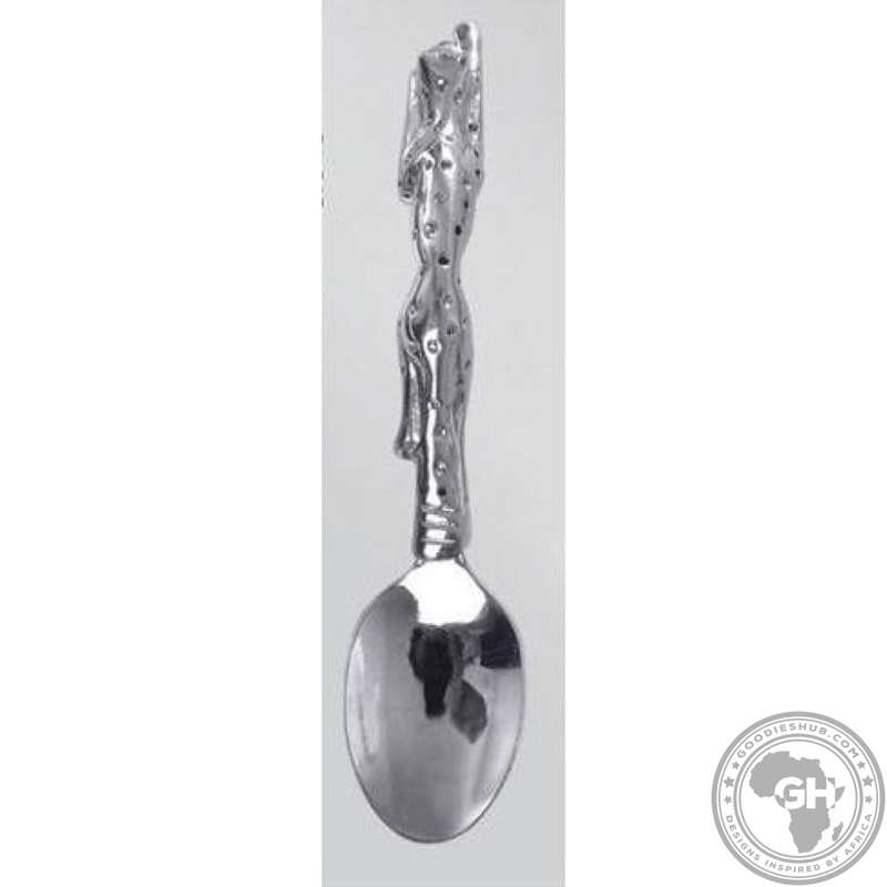 Dish 3x90mm & Three Dish Spoon Set - Cheetah Africa Collection - Diana Carmichael
