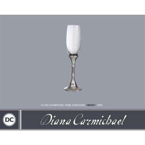 Glass Champagne 190ml (Each) - Noblesse Collection - Diana Carmichael