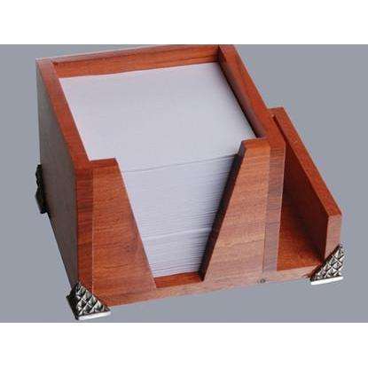 Memo Cube 10x10cm With Paper Refill & Business Card Holder - Crystal D'afrique - Diana Carmichael