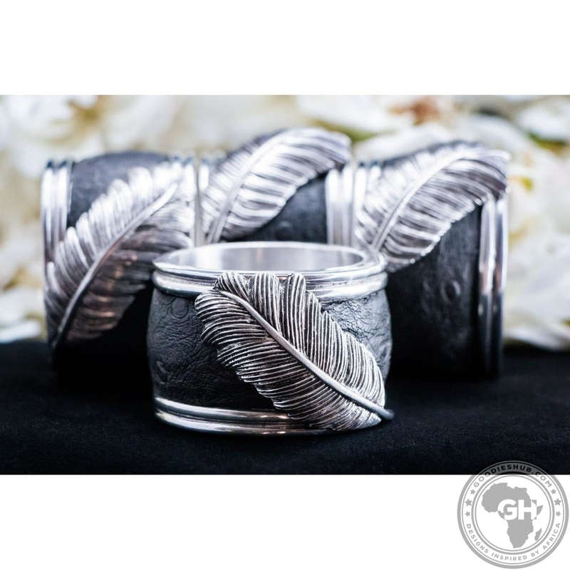 Napkin Ring Ebony (Set Of 4) - Usiba Lwe Nyoni Collection - Diana Carmichael