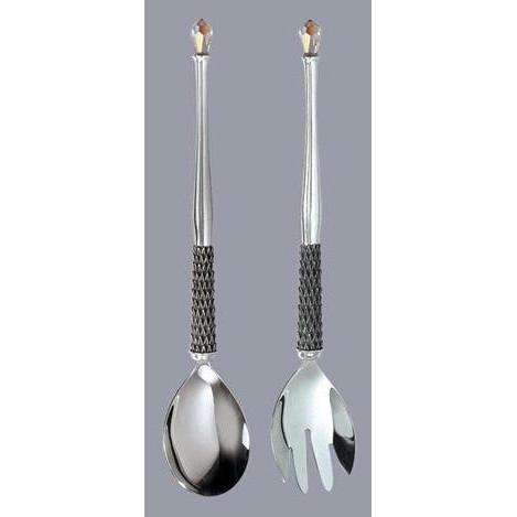 Salad Server Large - Crystal d'Afrique - Diana Carmichael