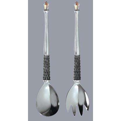 Salad Server Small - Crystal d'Afrique - Diana Carmichael
