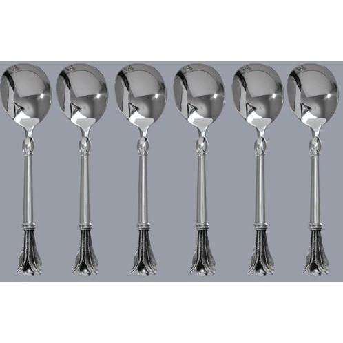 Soup Spoon Set of 6 - Usiba Lwe Nyoni Collection - Diana Carmichael