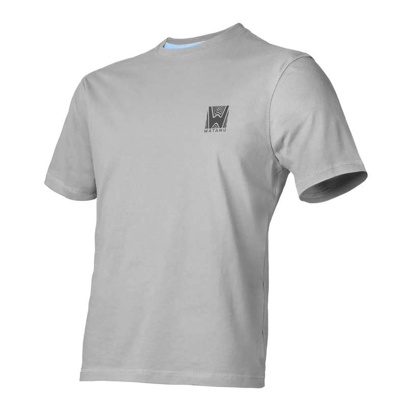 Watamu Marlin Grey Short Sleeves T-Shirt