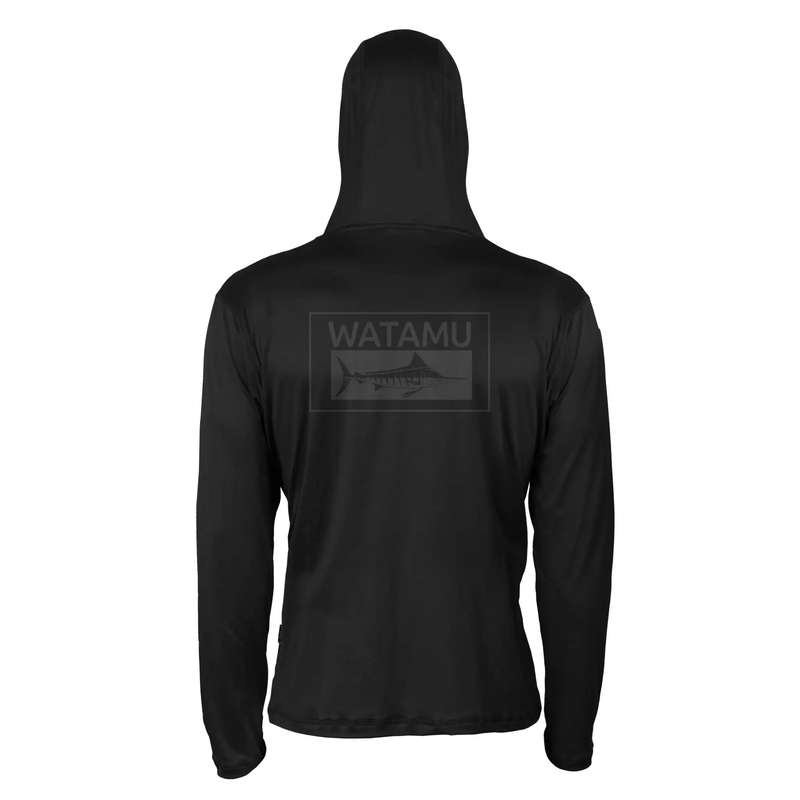 Watamu Black Performance Hoody Top