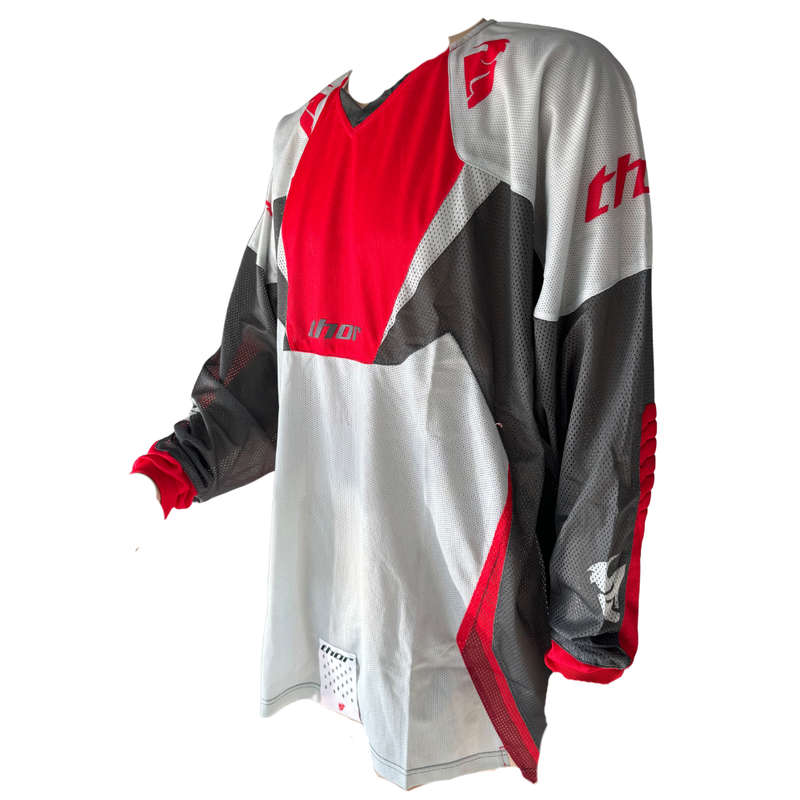 Thor AC Vented Red/Charcoal Jersey