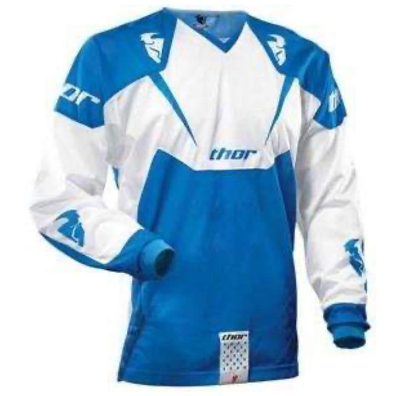Thor AC Vented Blue/White Jersey