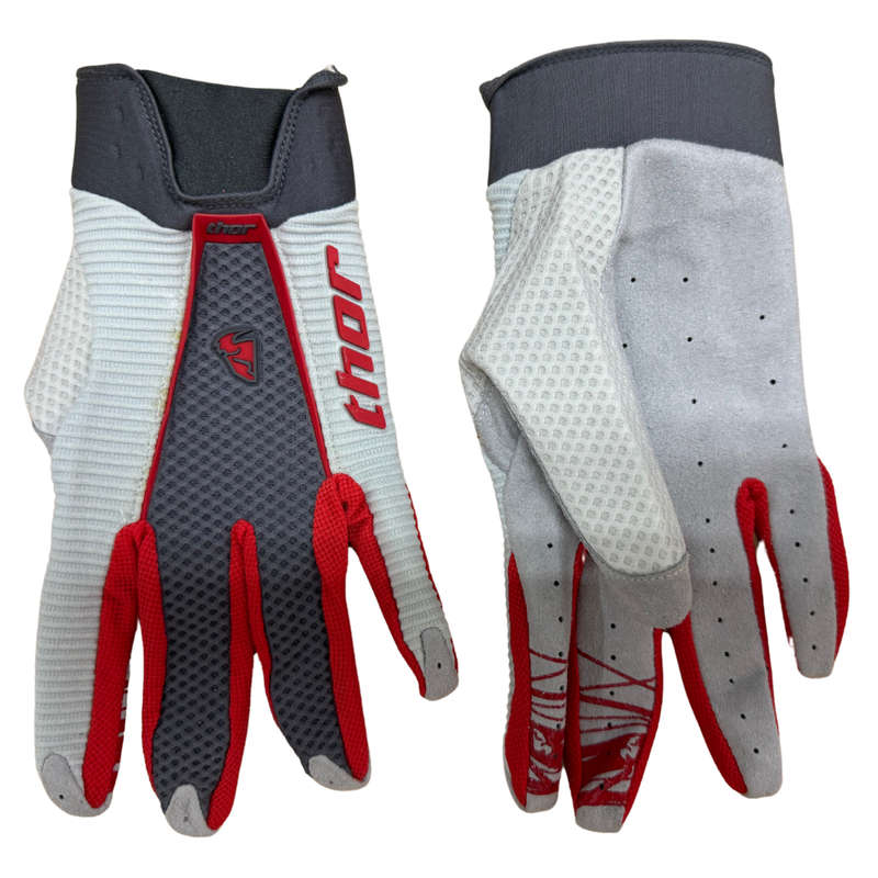 Thor AC Vented Red/Charcoal Gloves