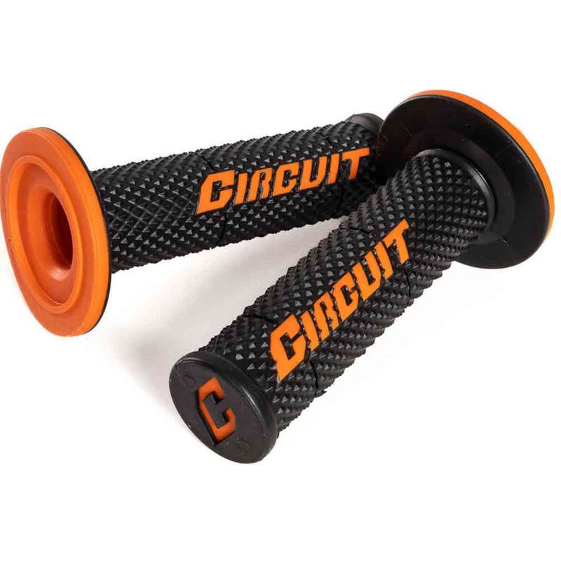 Circuit Equipment Circuit V Black/Orange Racing Grips