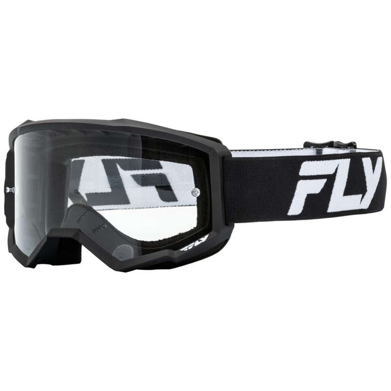 Fly Focus Black/White Clear Goggle