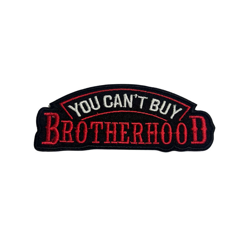 Motorcycle Waistcoat Patch - You Cant Buy Brotherhood