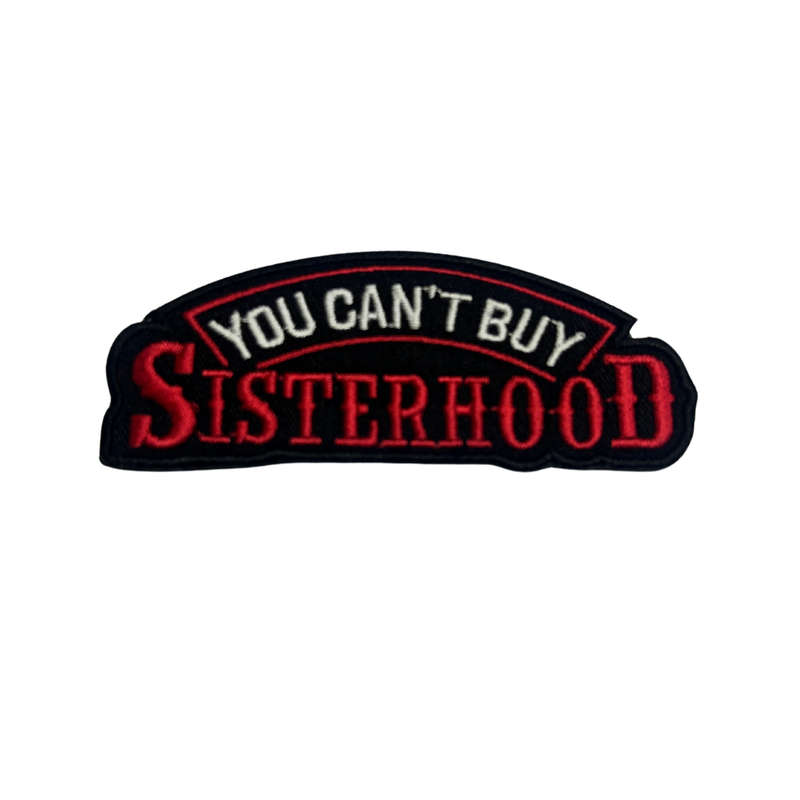 Motorcycle Waistcoat Patch - You Cant Buy Sisterhood