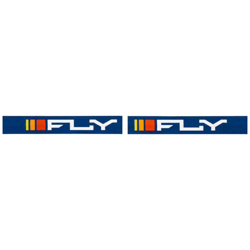Fly Zone Navy/White Red Mirror Smoke Lens Goggle